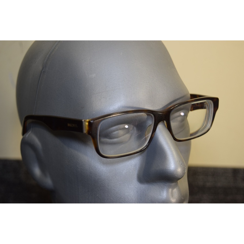 Prada Eyeglasses Dark Tortoise Shell Rectangular Frames VPR 16M 53-16